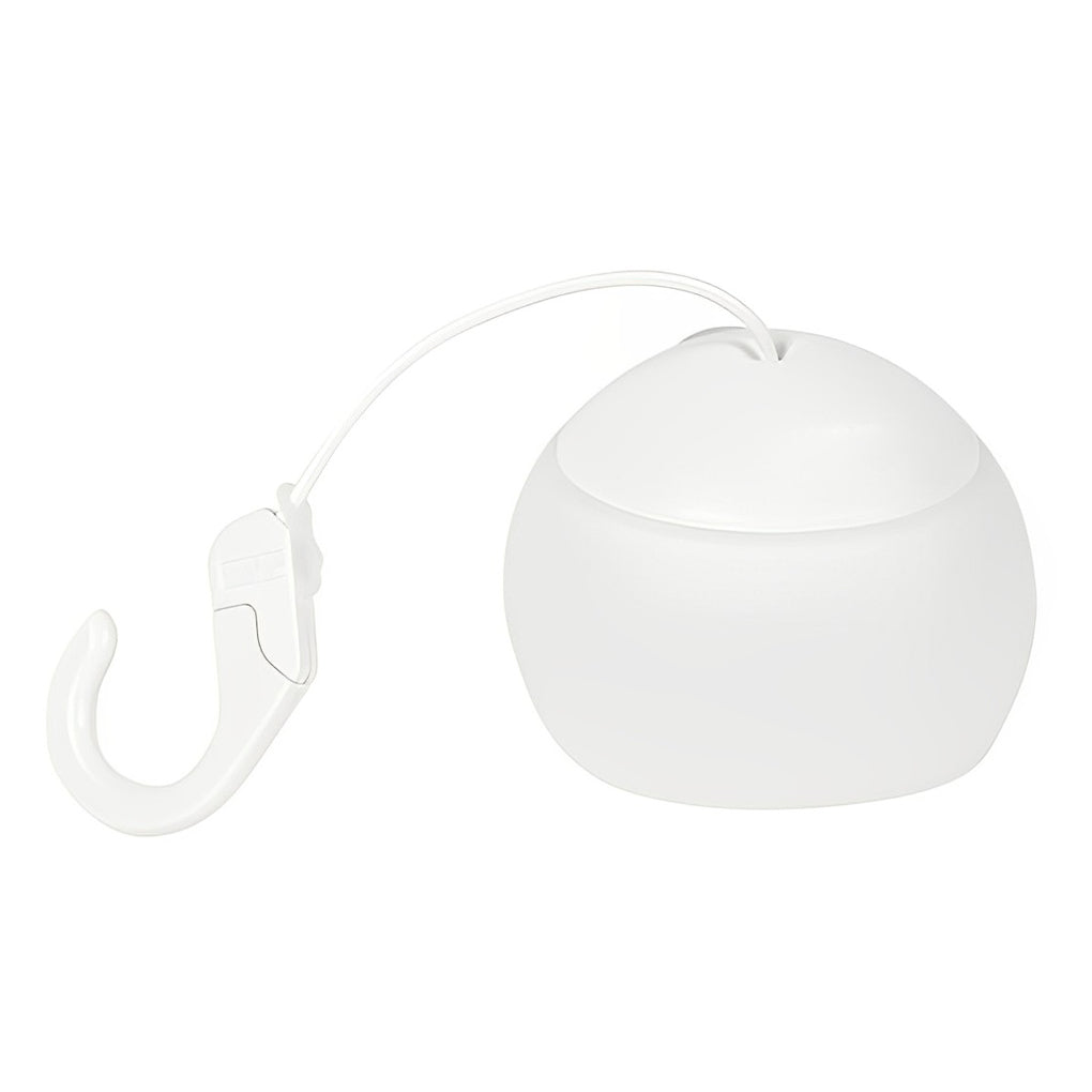Round LED Dimmable USB Rechargeable Camping Light - Portable Outdoor Hanging Lantern | Waterproof Garden & BBQ Light