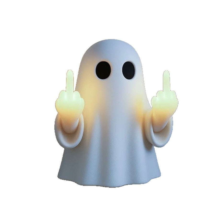Middle Fingers Ghost Night Light