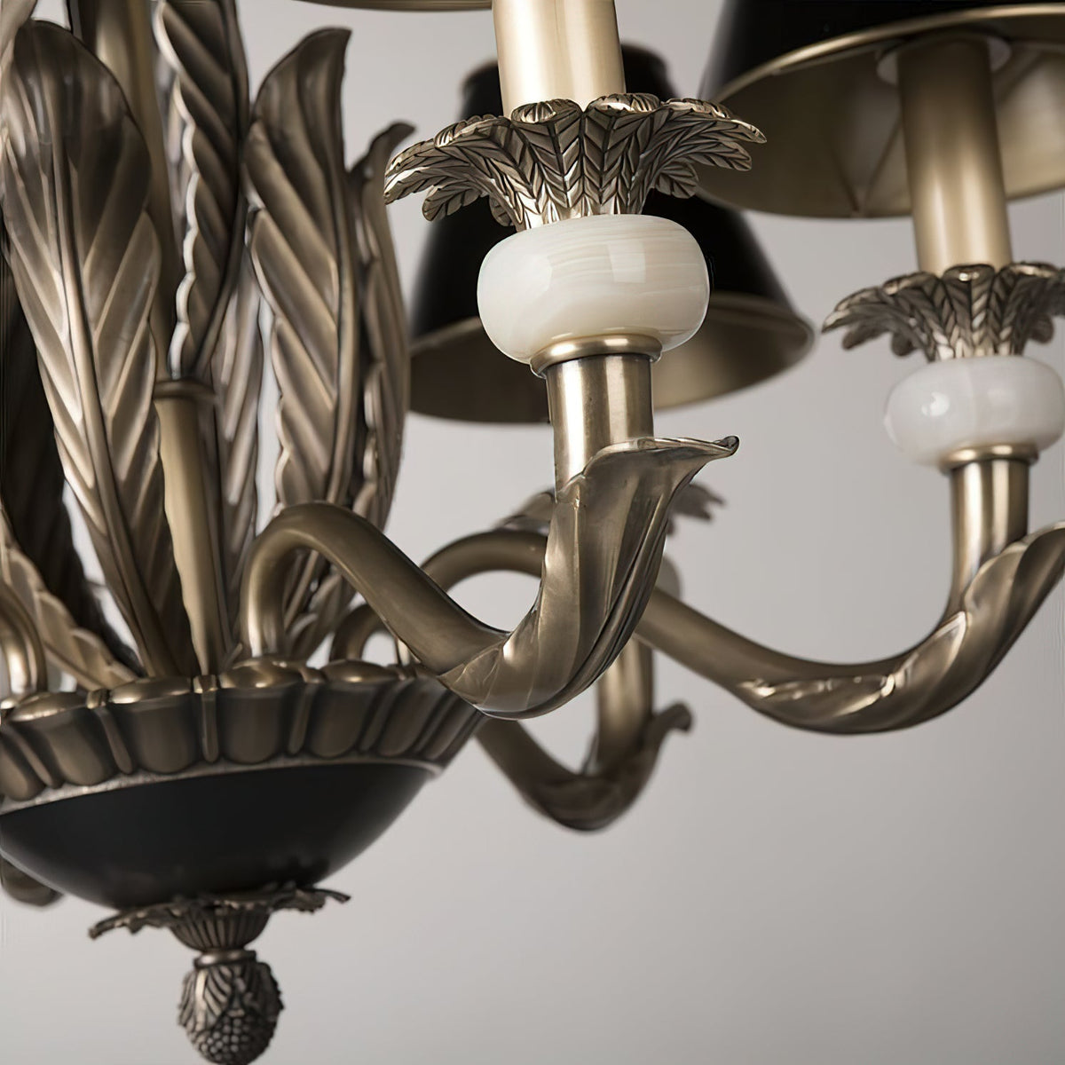 Alicia Chandelier – Refined Brass & Multi-Head Classic Modern Chandelier