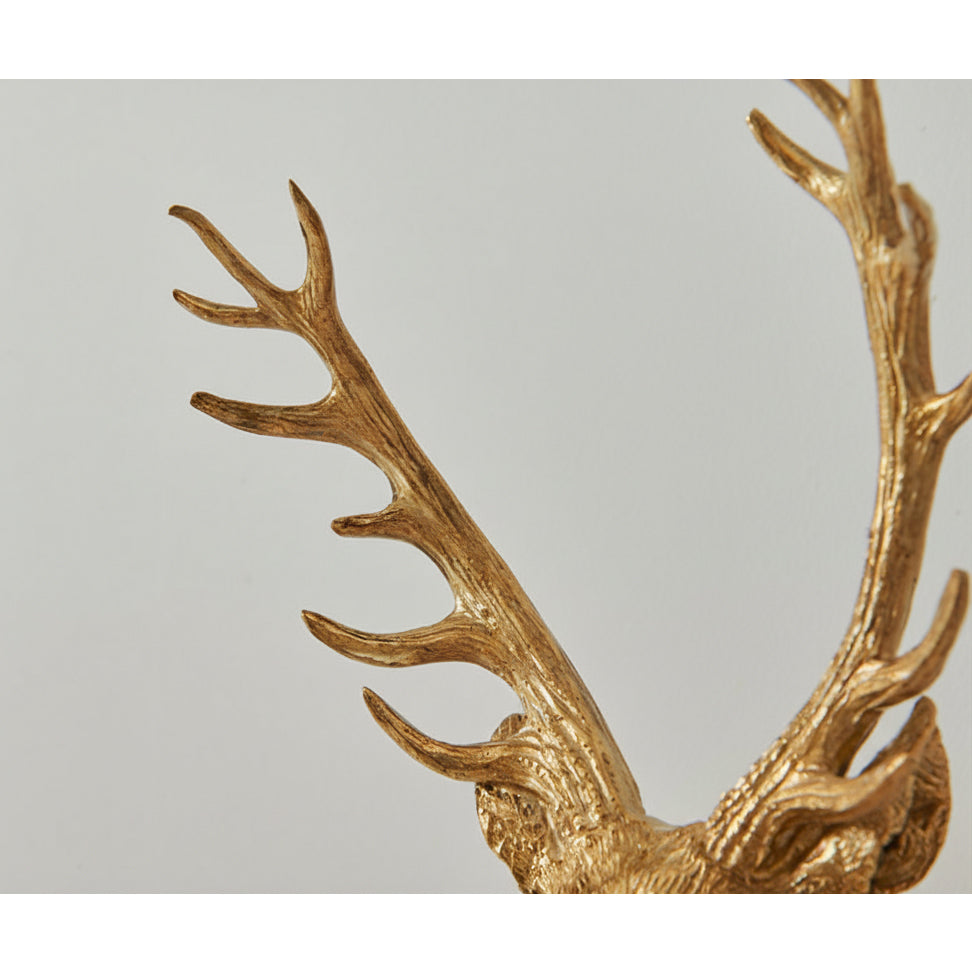 Antler Crystal Wall Lamp – Polished Brass & Crystal Branch Wall Sconce