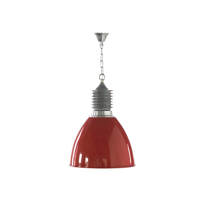 Augustin Pendant Lamp | 1950s Vintage Industrial Aluminum Dome Light