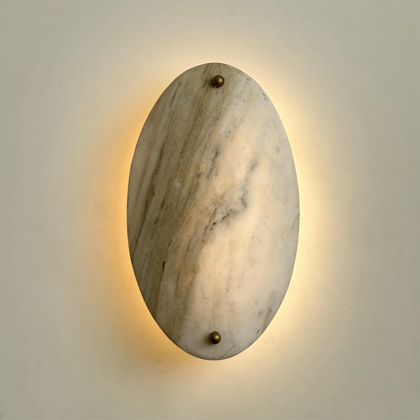 Bekki Alabaster Wall Lamp | Modern Minimalist Natural Stone LED Sconce