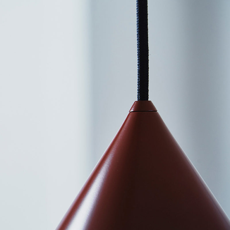 Benjamin Pendant Lamp – Minimalist Conical Metal Architectural Pendant Light