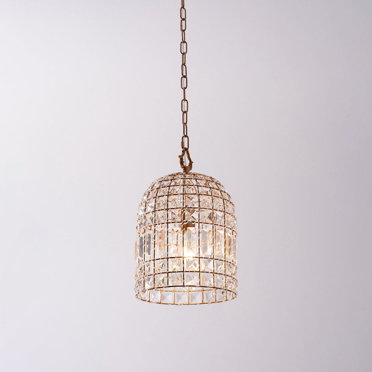 Blanca Crystal Pendant Lamp – Versailles-Inspired Crystal & Metal Pendant Light