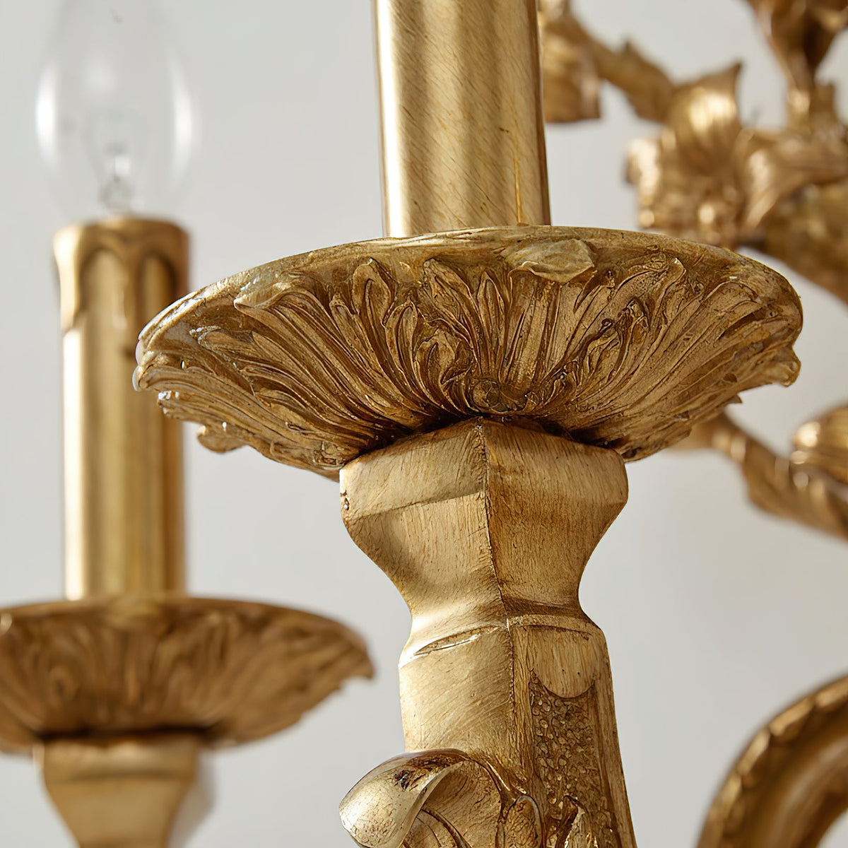 Blanche Brass Wall Lamp – Refined Multi-Head Vertical Brass Wall Sconce