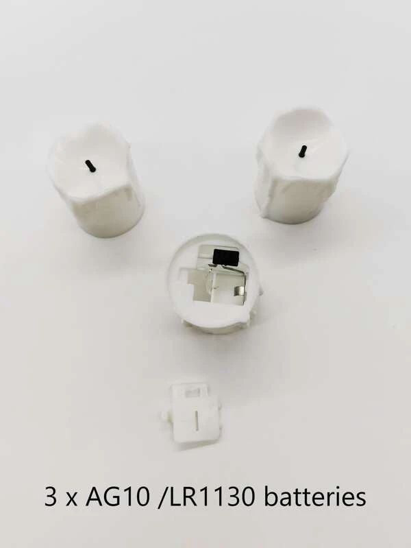 12-Pack LED Flameless Candle Lights - Modern Battery-Operated Tea Lights | Romantic Warm Glow Votive Set