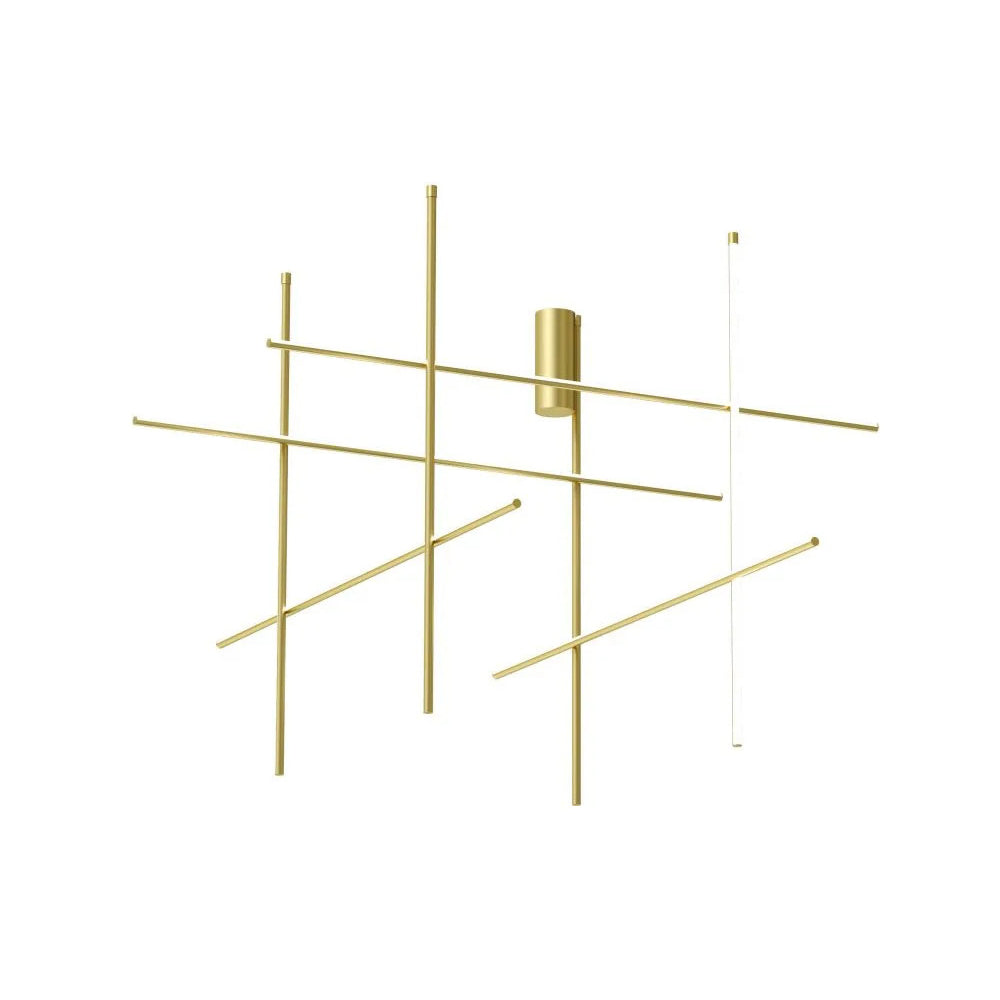 Coordinates Chandelier – Modern Architectural Grid LED Chandelier