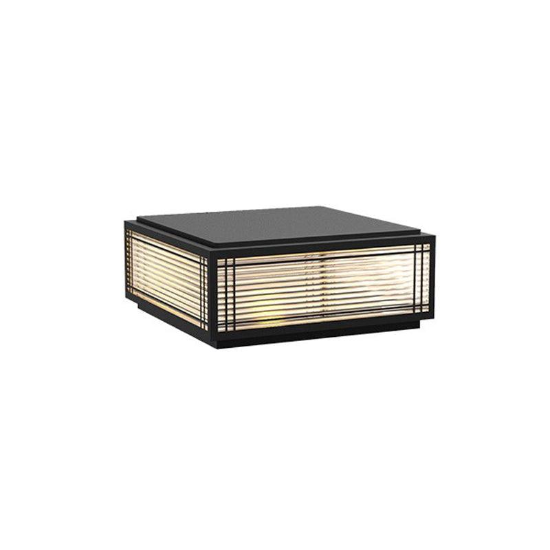 Deck Outdoor Post Light – Waterproof Stainless Steel Solar & Hardwired Pier Light