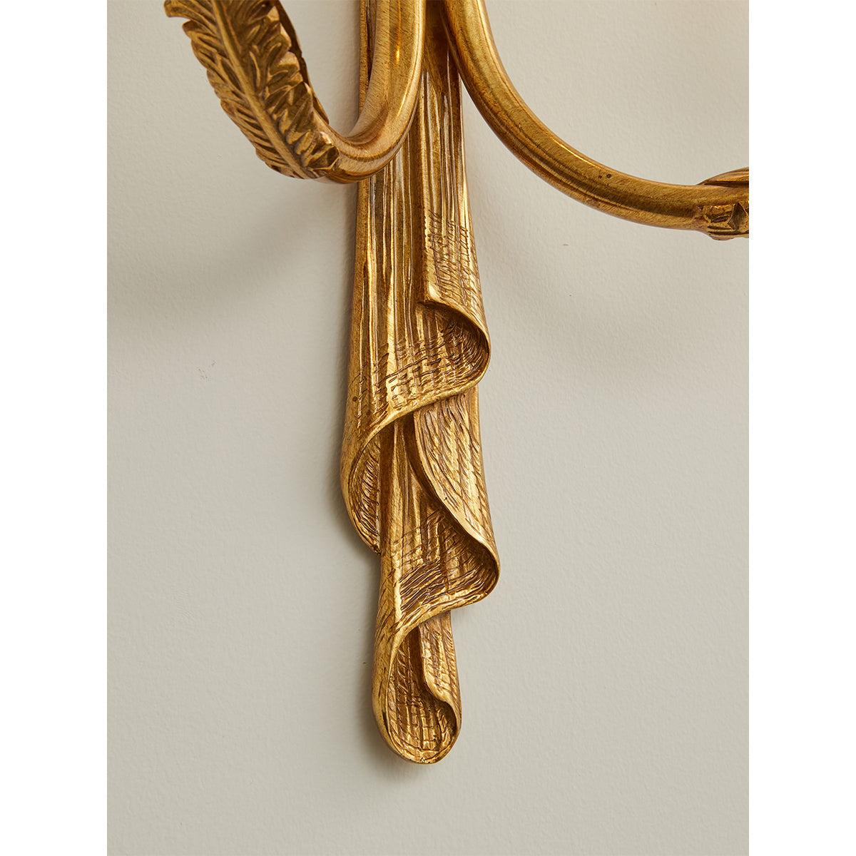 Edith Brass Wall Lamp – Classical 2-Light Solid Brass Candle Sconce