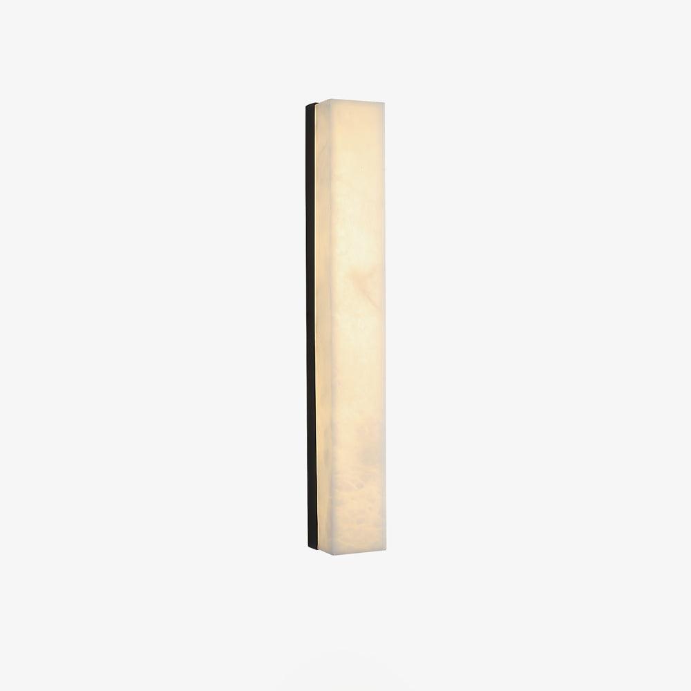 Emerson Alabaster Wall Lamp – Modern Brass & Natural Stone Linear Sconce