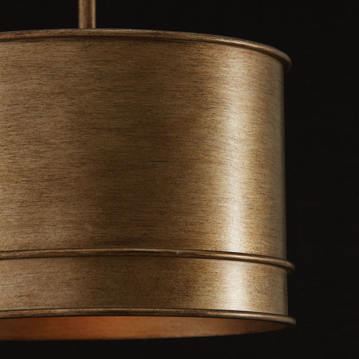 Fintan Ceiling Lamp – Antique Gold Minimalist Flush Mount Light