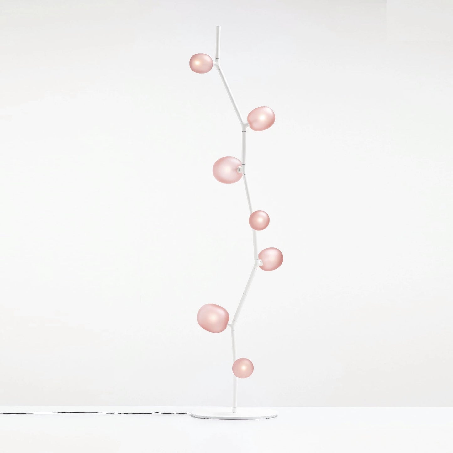 Matteo Floor Lamp - Nature-Inspired Modular Glass Globe Floor Sconce