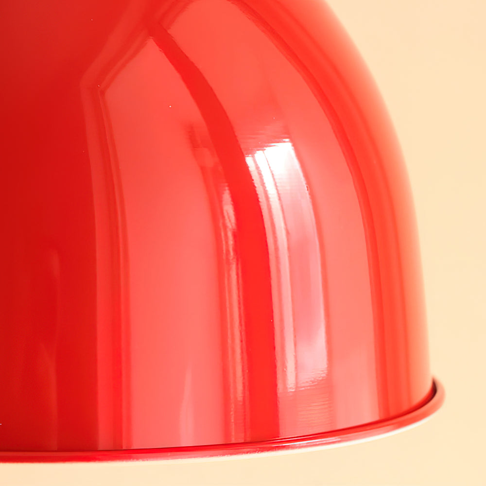 Jielde Dante Pendant Lamp - Modern Industrial Metal Dome Shade E26/E27 Pendant