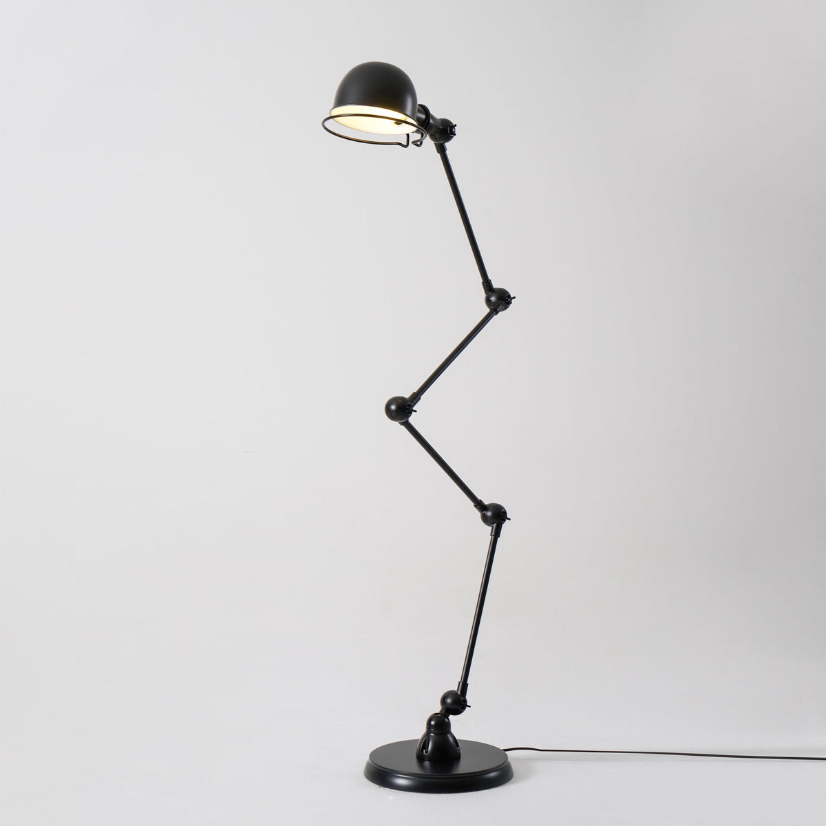 Jielde Floor Lamp - Retro Industrial 5-Articulation Adjustable Metal Floor Light