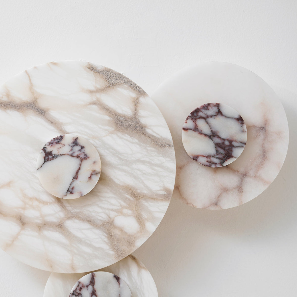 Median Combination Alabaster Wall Lamp - Multi-Head Stone Sconce