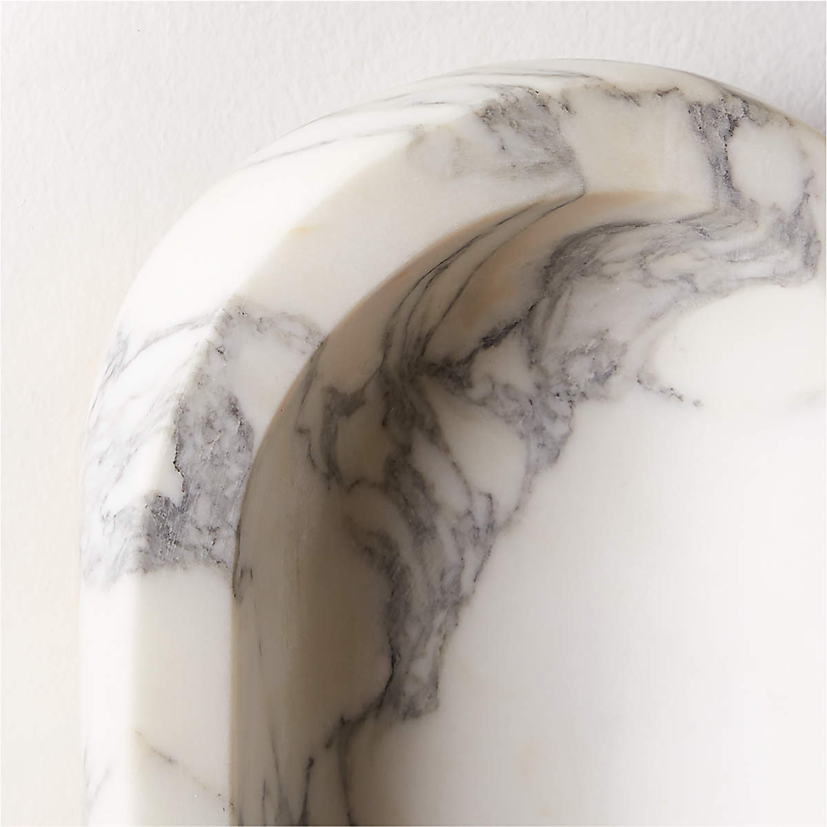 Roxane Marble Wall Lamp - Luxury Bulgari Marble & Glass Sconce | Modern Stone Wall Light