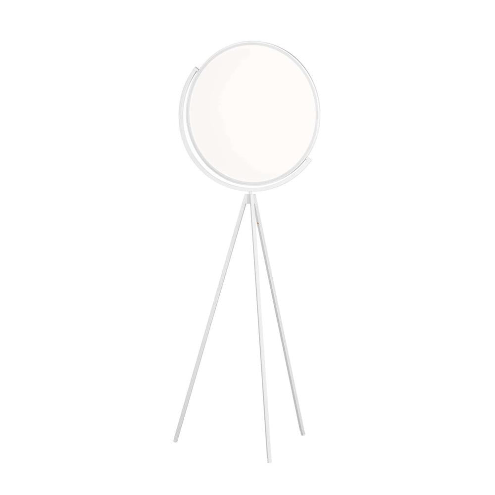 Superloon Floor Lamp - Modern Gyroscopic Disc LED Standing Lamp | Minimalist Tripod Floor Light