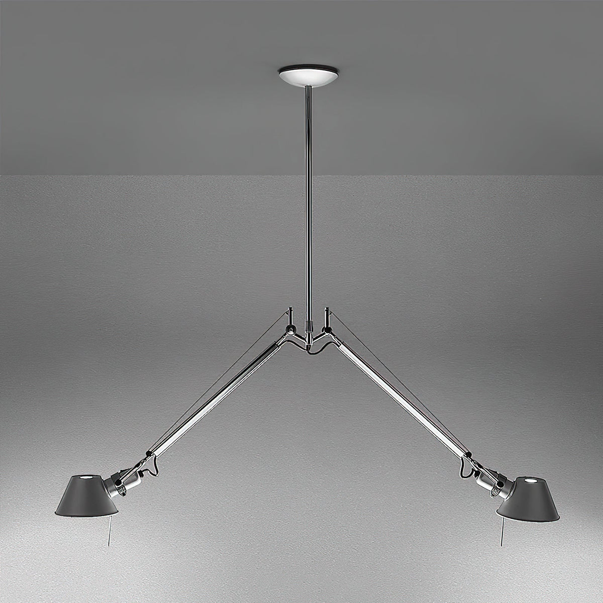 Brady Rocker Arm Pendant Lamp – Adjustable Aluminum Swing-Arm Suspension Light