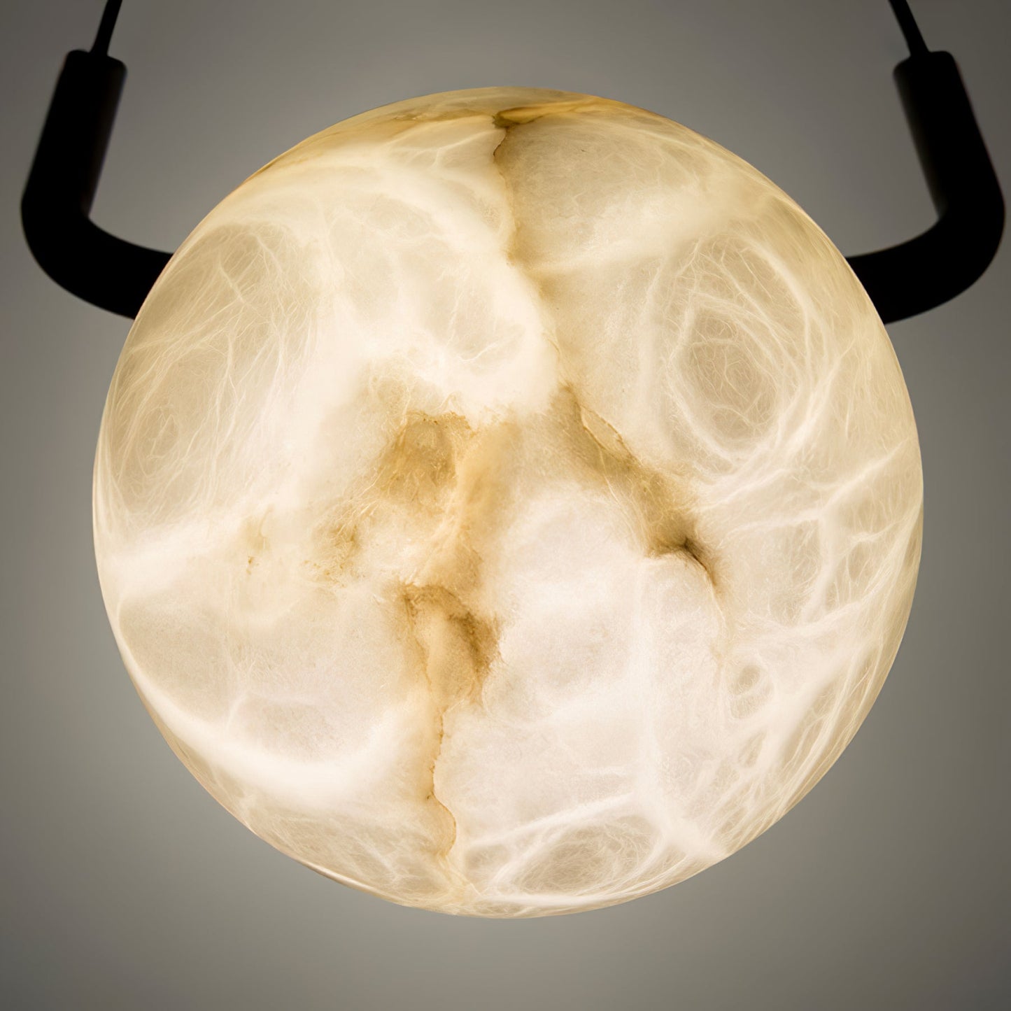 Tribeca Alabaster Pendant Lamp - Handcrafted Natural Stone Shade Linear Light | Multi-Head G9 Island Pendant