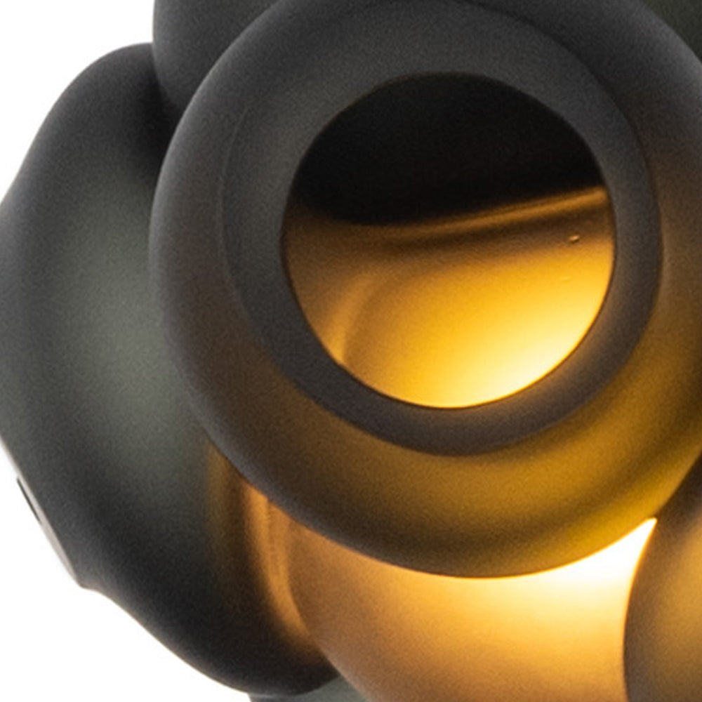 Process Glass Pendant Light - Modern Hand-Blown Opal Glass & Basket Shade