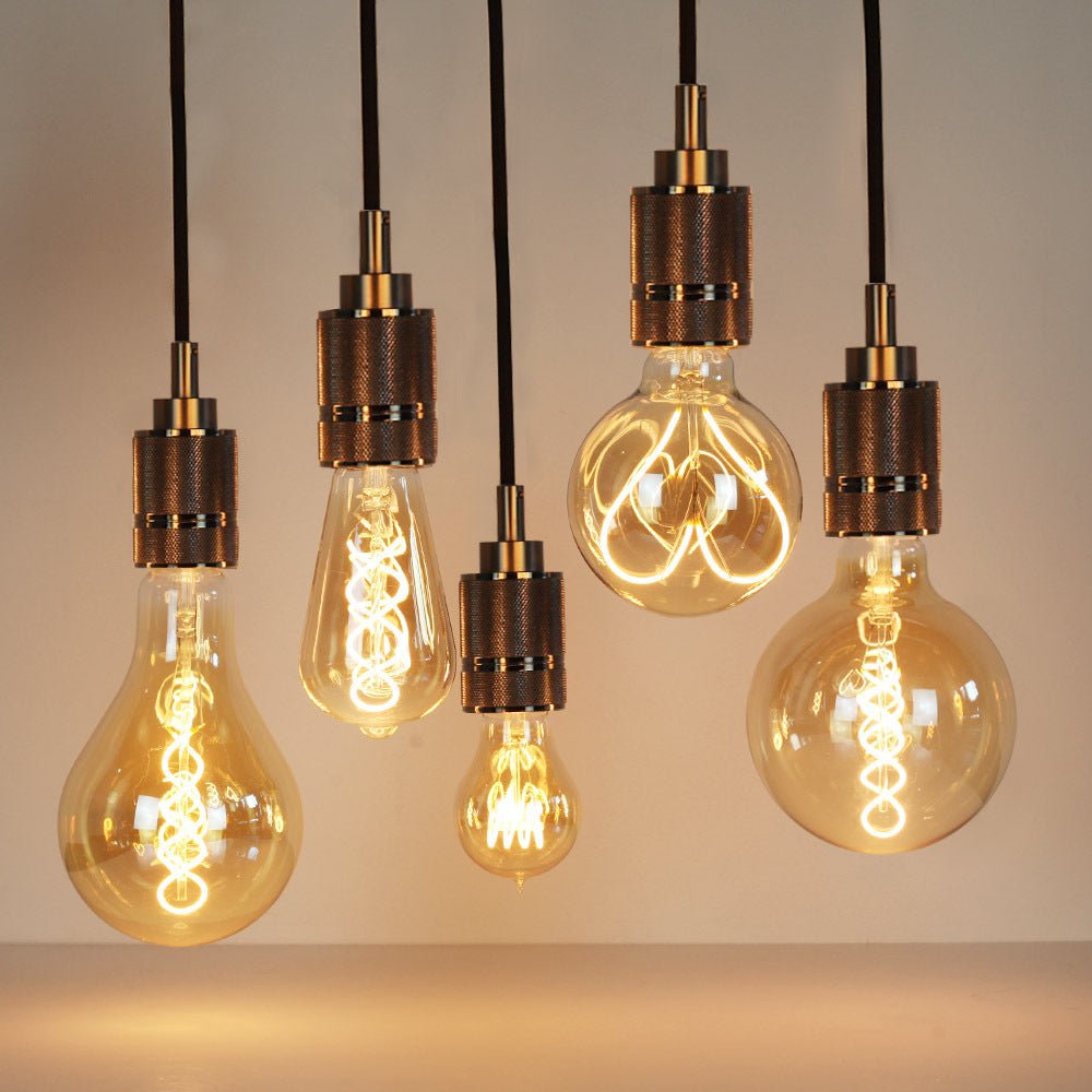 ST64  LED Flexible Filament Art Bulbs – 4 Pack