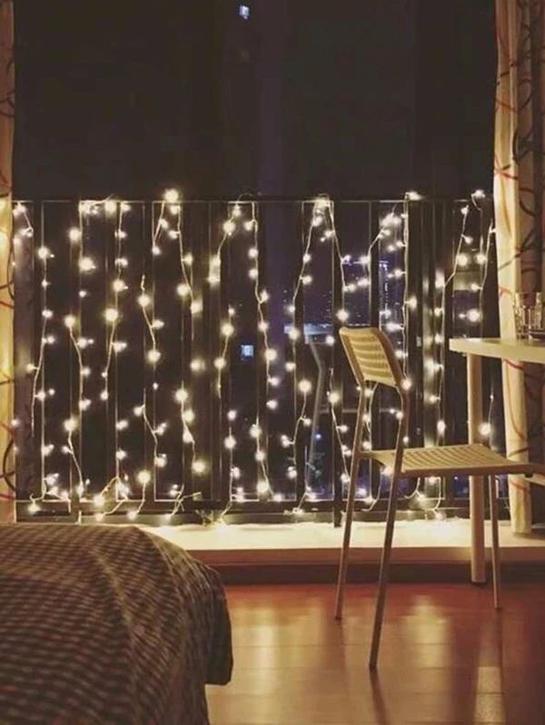 String Bulb Light with 20 Vintage-Style Bulbs