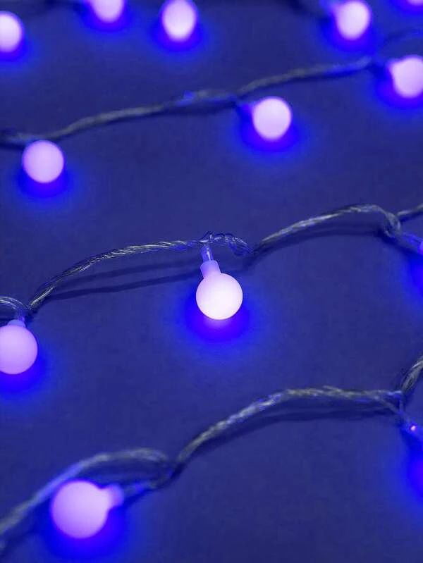 10-Ball Bulb String Lights | Luxury Frosted Globe LED Fairy Lights
