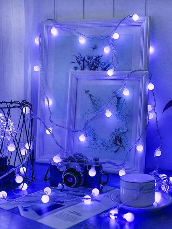 10-Ball Bulb String Lights | Luxury Frosted Globe LED Fairy Lights