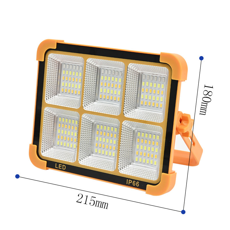 Solar Camping Light - High-Power LED Emergency Lamp | IP66 Waterproof Outdoor Work Light