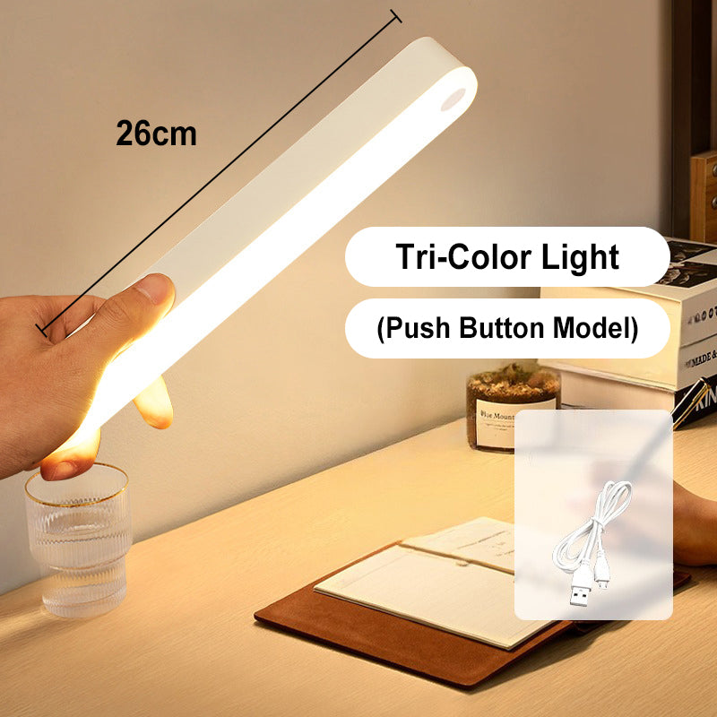 LED Smart Magnetic Human Body Sensor Light Set - Ultra-Thin Wireless Under Cabinet Sconce | Rechargeable Motion Sensor Closet Ligh