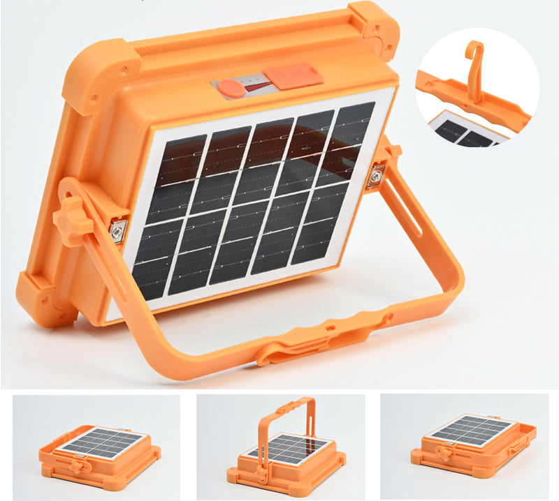 Solar Camping Light - High-Power LED Emergency Lamp | IP66 Waterproof Outdoor Work Light
