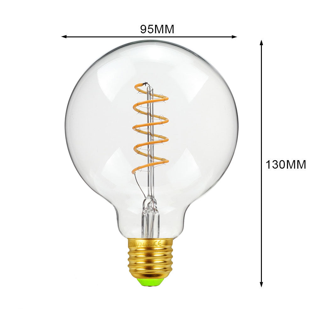 G95  LED Flexible Filament Art Bulbs – 4 Pack