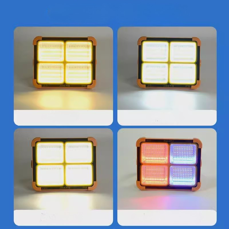 Solar Camping Light - High-Power LED Emergency Lamp | IP66 Waterproof Outdoor Work Light