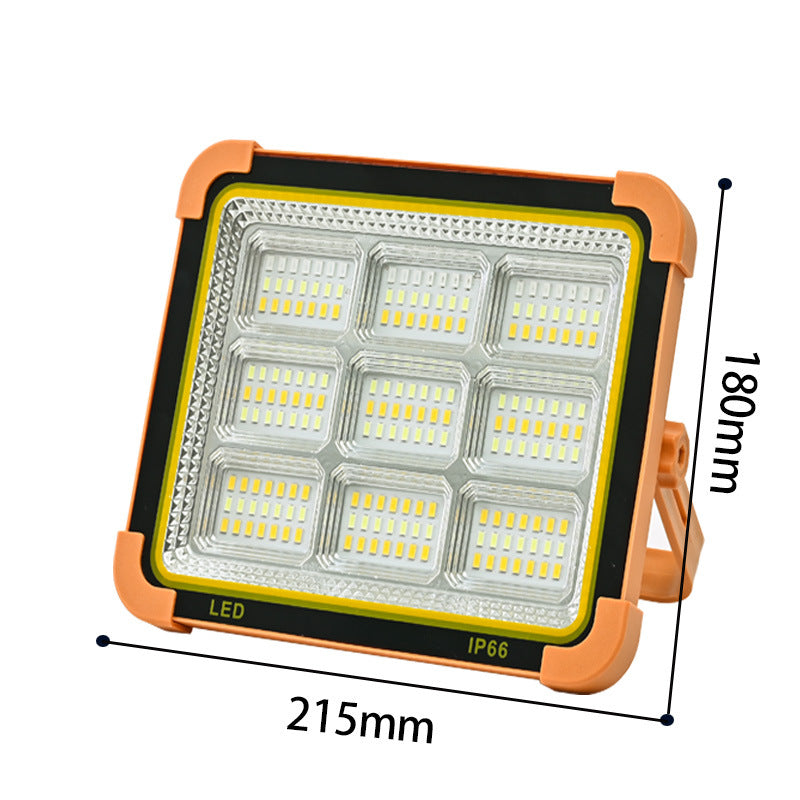 Solar Camping Light - High-Power LED Emergency Lamp | IP66 Waterproof Outdoor Work Light