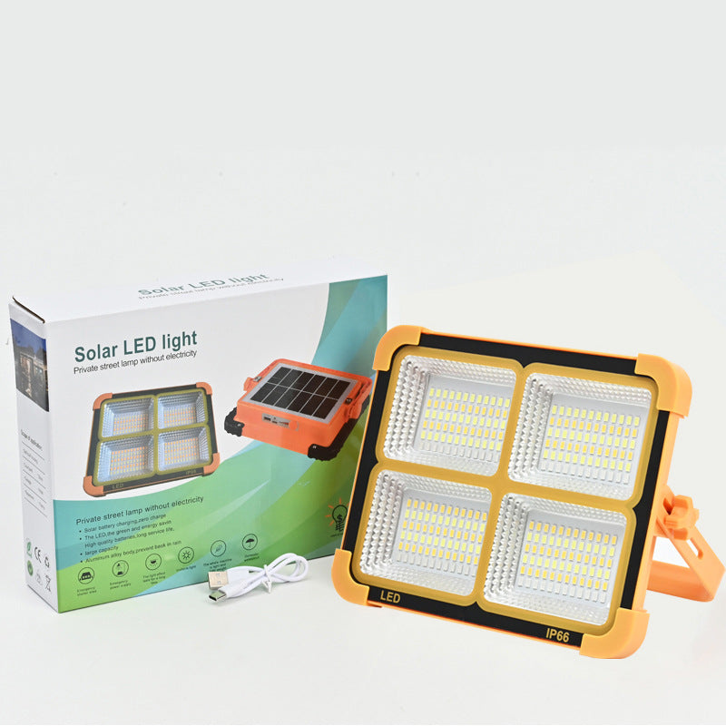 Solar Camping Light - High-Power LED Emergency Lamp | IP66 Waterproof Outdoor Work Light