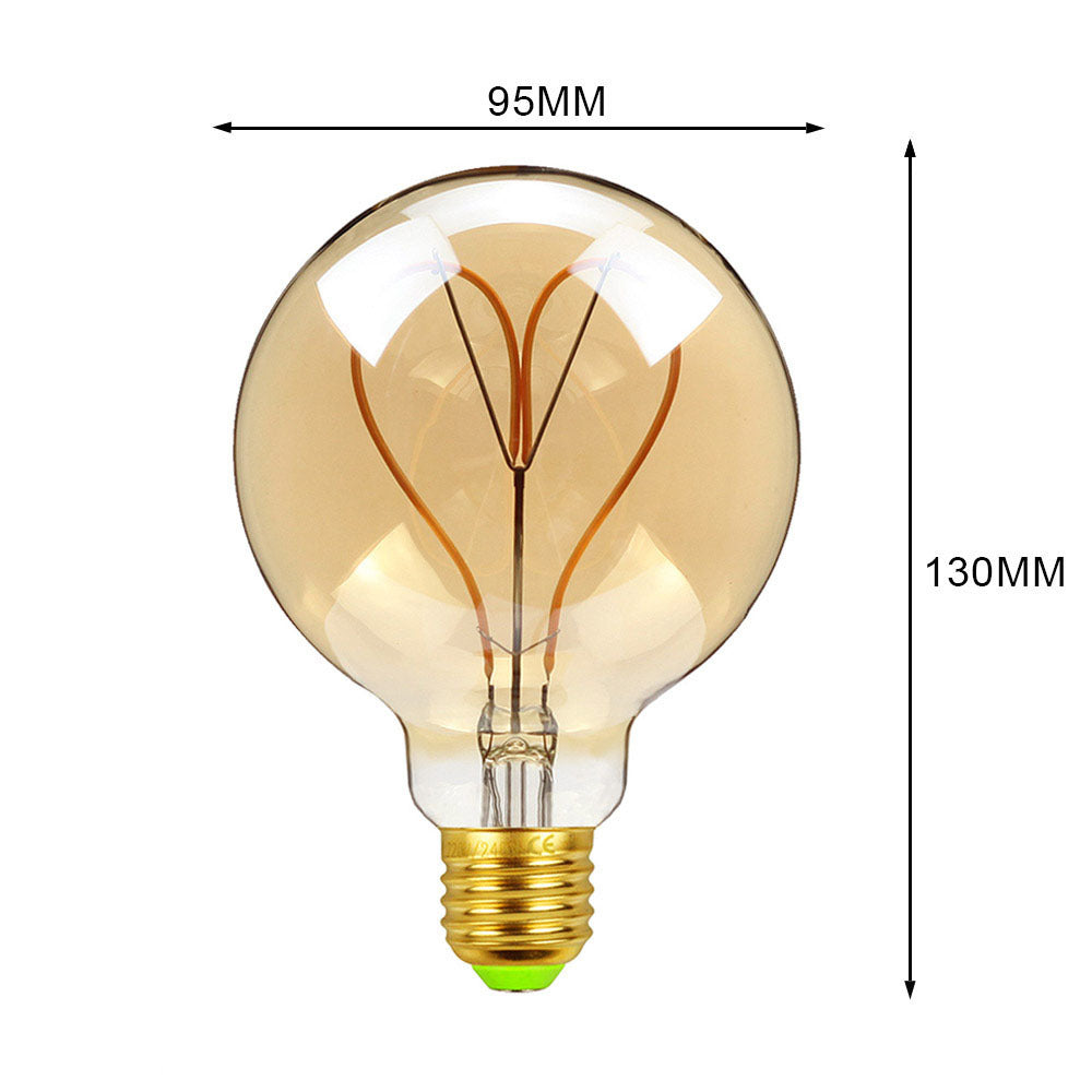G95  LED Flexible Filament Art Bulbs – 4 Pack