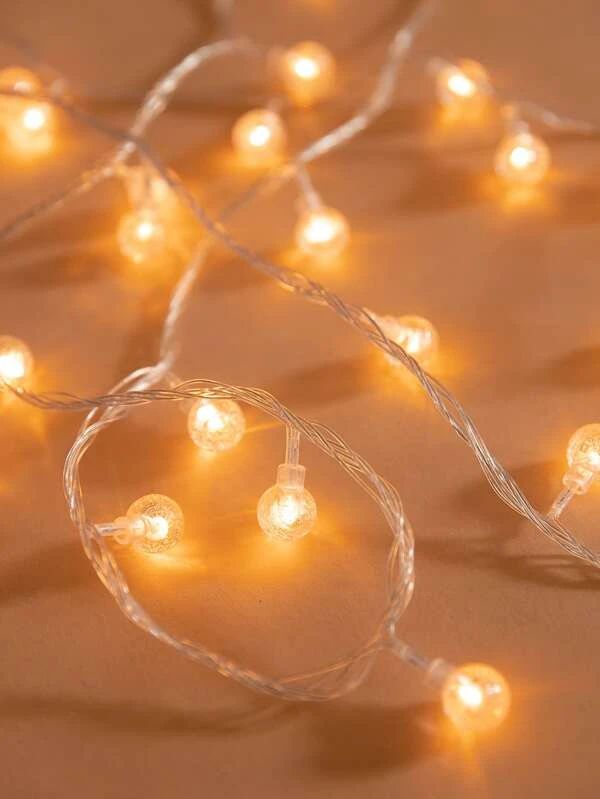 Crystal Bulb String Lights | 6m USB-Powered Collection