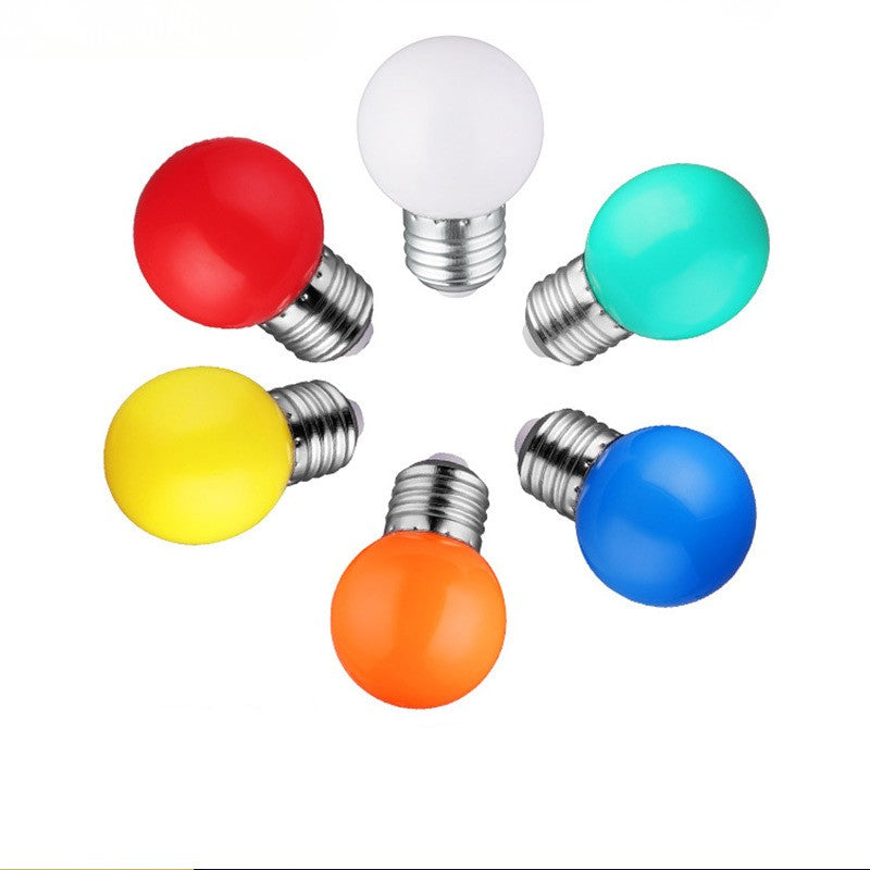 G45 LED Color Bulb 3W E27 – 12 Pack