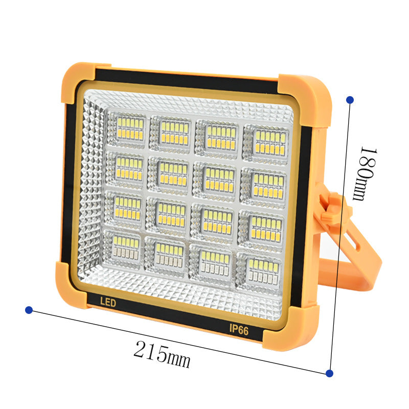 Solar Camping Light - High-Power LED Emergency Lamp | IP66 Waterproof Outdoor Work Light