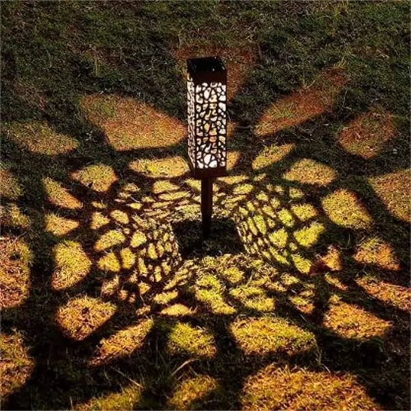 Outdoor Solar Ground Stake Light - Waterproof LED Landscape Pathway Lamp | Auto On/Off Solar Garden Spikes | White & Warm White