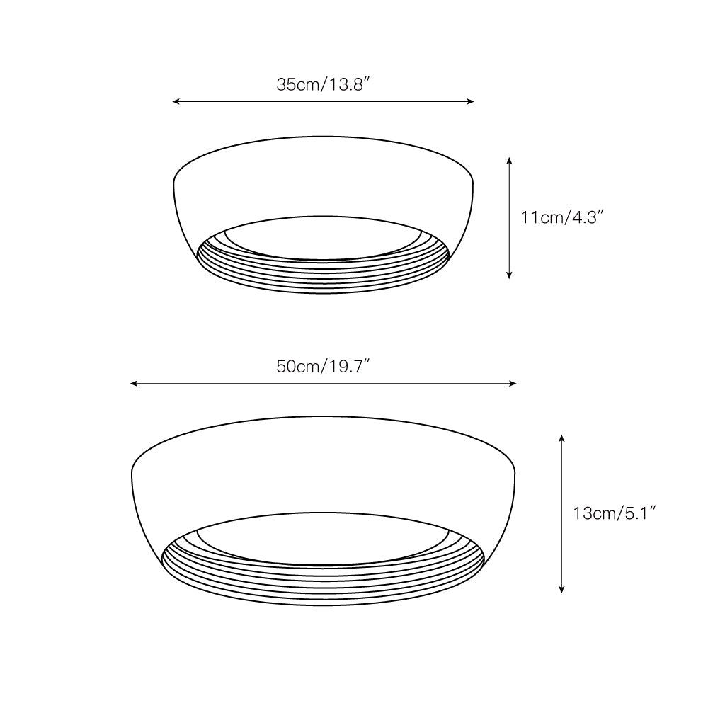 AFX Duncan Ceiling Light – Sleek Iron & Acrylic Flush Mount Modern Fixture