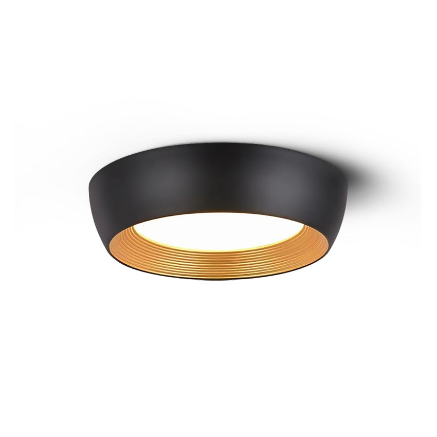 AFX Duncan Ceiling Light – Sleek Iron & Acrylic Flush Mount Modern Fixture