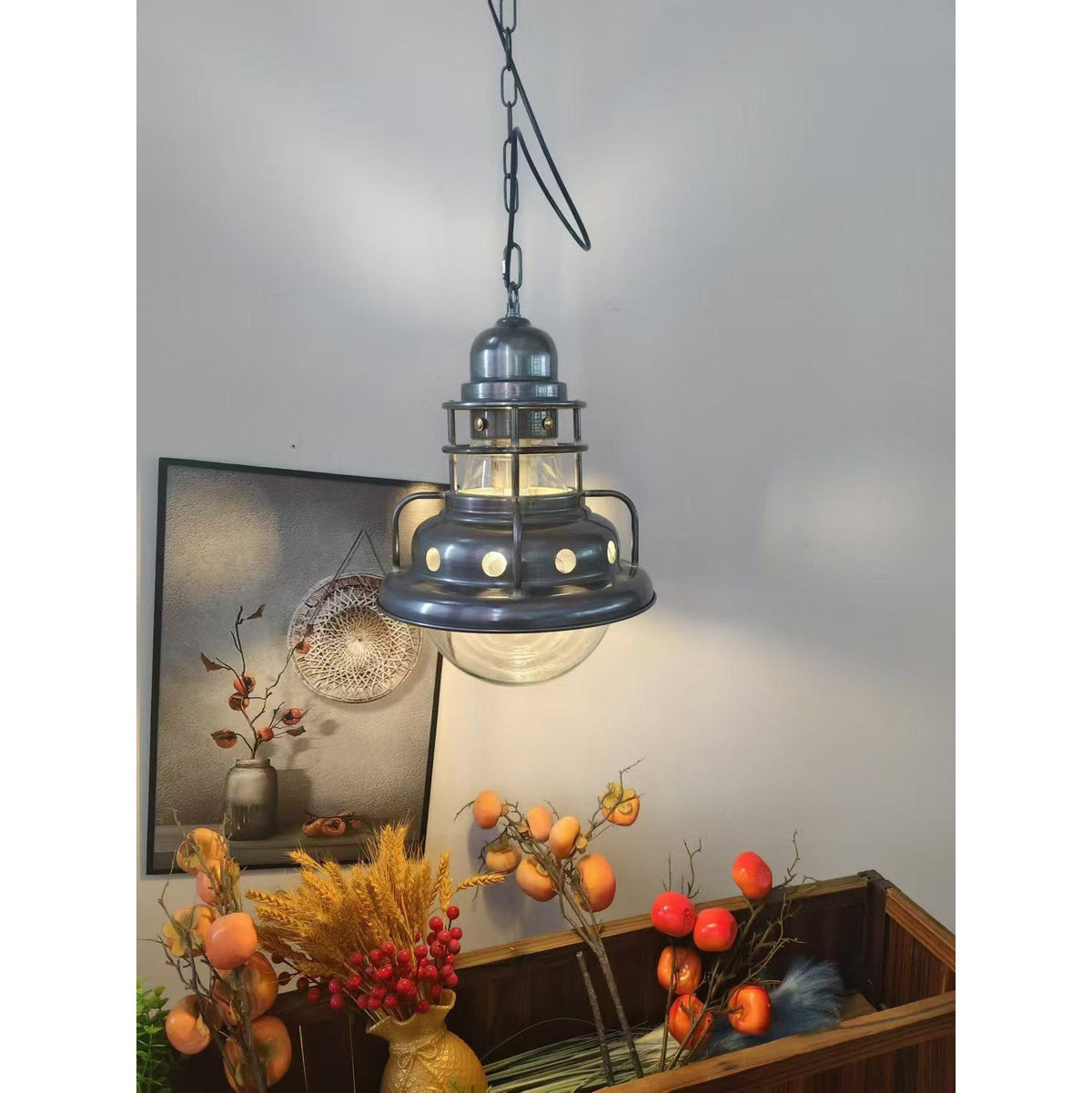 Abeleisa Pendant Lamp – Sleek Aluminum Finish & Glass Shade Modern Pendant Light