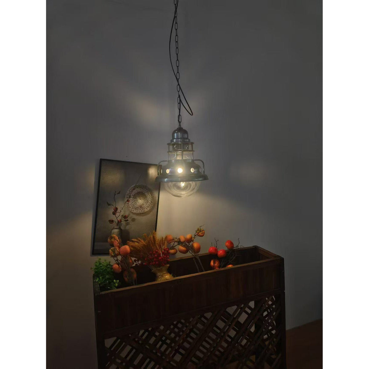 Abeleisa Pendant Lamp – Sleek Aluminum Finish & Glass Shade Modern Pendant Light