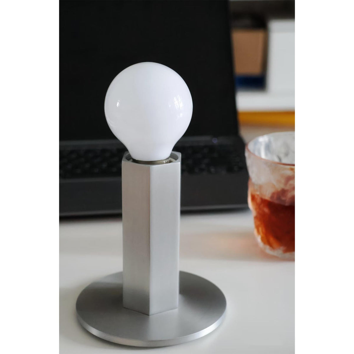 Adams Flush Mount Ceiling Lamp – Sleek Aluminum & Cylindrical Modern Ceiling Light