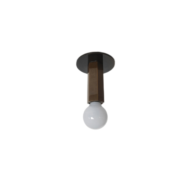 Adams Flush Mount Ceiling Lamp – Sleek Aluminum & Cylindrical Modern Ceiling Light