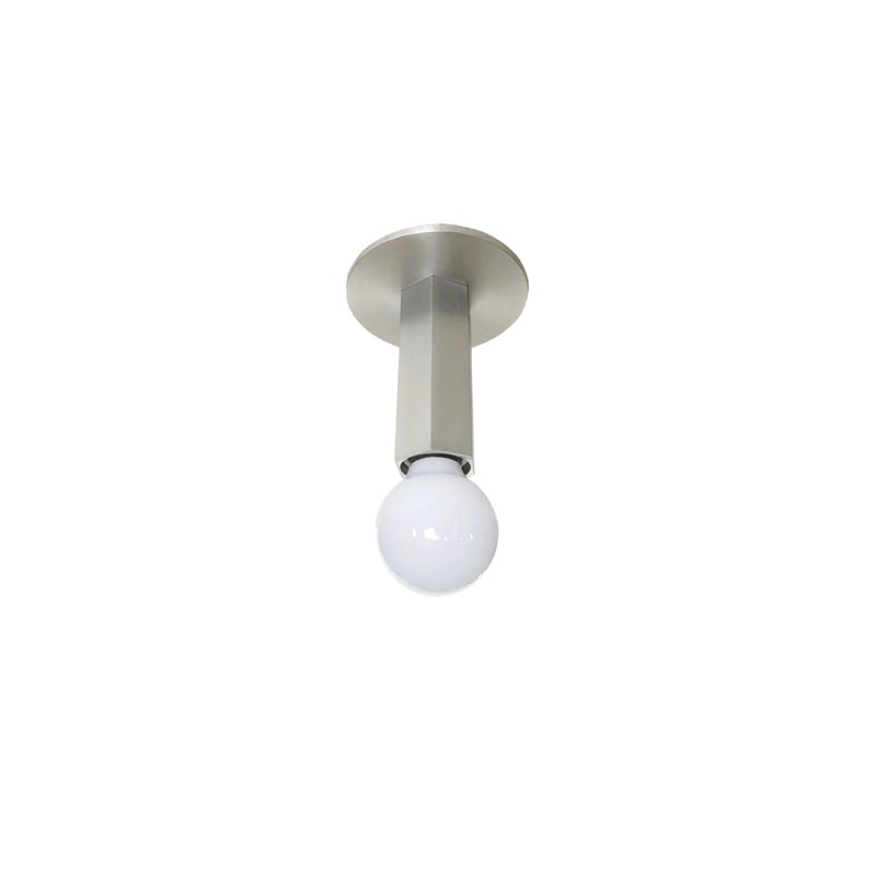 Adams Flush Mount Ceiling Lamp – Sleek Aluminum & Cylindrical Modern Ceiling Light