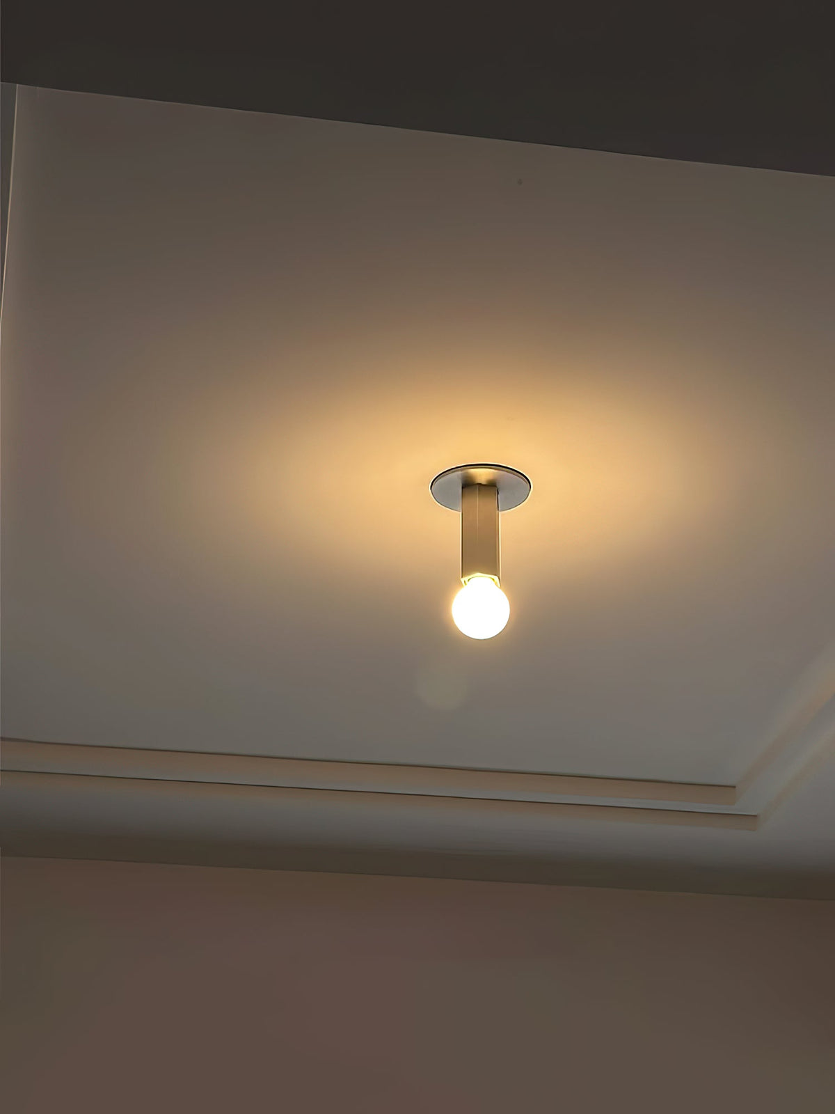 Adams Flush Mount Ceiling Lamp – Sleek Aluminum & Cylindrical Modern Ceiling Light
