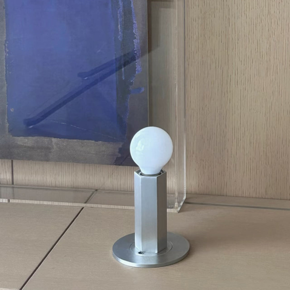 Adams Flush Mount Ceiling Lamp – Sleek Aluminum & Cylindrical Modern Ceiling Light