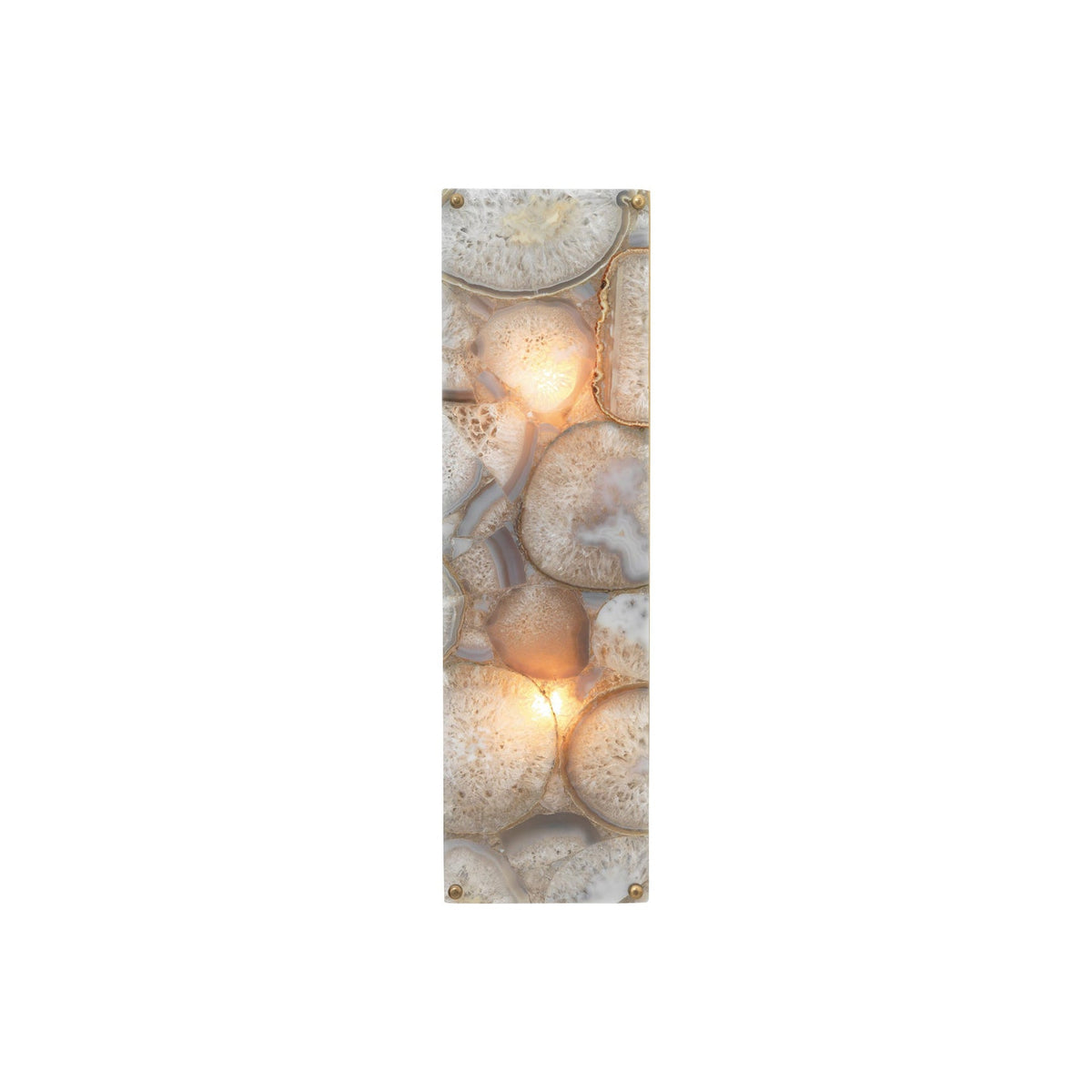 Adeline Alabaster Wall Lamp – Natural Onyx Stone & Hand-Polished Brass Wall Sconce